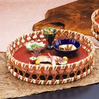 ヤマコー 茜竹オードブル篭 尺1 22497 1個（直送品）