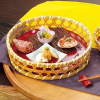ヤマコー 丸敷板 オードブル 篭用 尺0用 08242 1個（直送品）