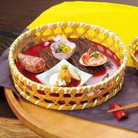 ヤマコー 丸敷板 オードブル 篭用9寸用 23339 1個（直送品）