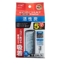 活性炭 スリムマット 交換ろ過材 スリムフィルター サイレントフロースリム 1セット（1パック（5個入）×3）ジェックス