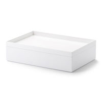 吉川国工業所 タイディアップボックス T3725（ボックストレー） ホワイト TD-06_W 1個