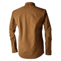 TS DESIGN TSエコダブルライトクロスロングスリーブシャツ キャメル L 5605-65-L 1着（直送品）