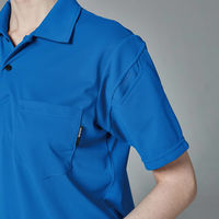 TS DESIGN ドライショートスリーブポロシャツ ネイビー M 6065-45-M 1着（直送品）