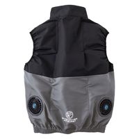 イーブンリバー エアバーストフレイムレジスタントベスト グレー 4L RS05-08-4L 1着（直送品）