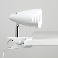 LEDクリップライト 昼光色 USBクリップライト ホワイト 200lm YAZAWA CLLE03D08WH 1個