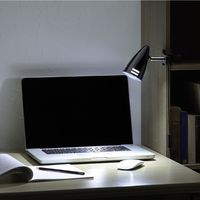 LEDクリップライト 昼光色 ブラック 40lm YAZAWA CLELP01BK 1個