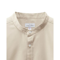 ボンマックス バンドカラー長袖シャツ ベージュ 4L FB4567U 1枚（直送品）