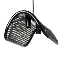 メルクロス RATTAN PENGANT LAMP 2BULB BK 003397 1個（直送品）