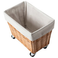 メルクロス WILLOW LAUNDRY BASKET With CASTER 28L LGY 003404 1個（直送品）