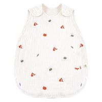 【kerata/ケラッタ】 4重スリーパー きたきつね 0歳～4歳用 1セット（1枚×2）