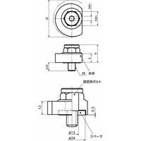 鍋屋バイテック会社 カムレバー スパナ操作タイプ LZXーSK LZXー50ーSKーL 1個（直送品）