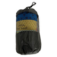 【専用メッシュバッグ付】日繊商工 すべり止め付きヨガマット（ブルー） 407633(B) 1箱(10個入)（直送品）