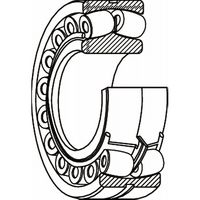 日本精工 自動調心ころ軸受 23934M 1個（直送品）