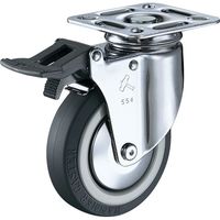 ハンマーキャスター ハンマーキャスター(平付けプレート) 920M・915M 915MーRB100 1個（直送品）