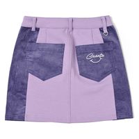 クアトロ サイドコーデュロイスカート　PUR　M A0204 1点（直送品）