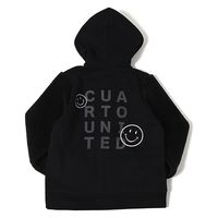 クアトロ ボアスマイルパーカー　BLK　L N5087 1点（直送品）