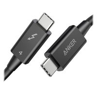 Anker USB Type-Cケーブル 0.7m Thunderbolt 4 100W ブラック 1本 アンカー