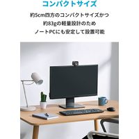 Anker WEBカメラ ノイズリダクション オートフォーカス 画角調整 PowerConf C200 A3369011 1個