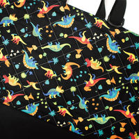 コッカ レッスンバッグ 恐竜（黒） CS-1276 1A 1個