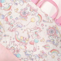 コッカ レッスンバッグ ユニコーン（ピンク） CS-1284 1A 1個