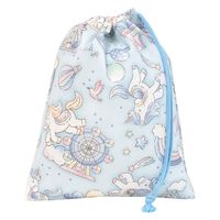 コッカ 巾着 小 ユニコーン（青） CS-1291 1A 1セット（5個）
