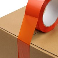 カラーOPPテープ オレンジ 幅48mm×長さ100m IRL-CT17 伊藤忠リーテイルリンク 1巻