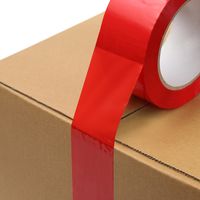 カラーOPPテープ 赤 幅48mm×長さ100m IRL-CT11 伊藤忠リーテイルリンク 1箱（50巻入）