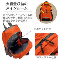 ピースアップ 多機能リュック(ブラック) 10002188BK 1セット(1個×5)