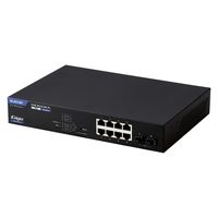 エレコム 法人向けスイッチングハブ/WEBスマート/Giga/PoE/8ポート/3年保証 EHB-SG2C08-PL 1個