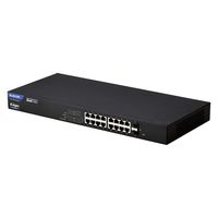 スイッチングハブ 16ポート ギガ PoE WEBスマート ループ防止 静音 3年保証 EHB-SG2C16-PL エレコム 1個（直送品）