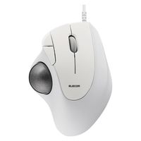 トラックボール マウス 有線 IST 5ボタン ベアリングユニット 白 M-IT11URWH エレコム 1個（直送品）
