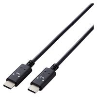 タイプCケーブル (USB-C to C) PD対応 60W 1m くろちゃん MPA-CCF10BF エレコム 1本（直送品）