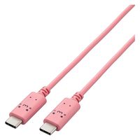 タイプCケーブル (USB-C to C) PD対応 60W 2m トキメキ MPA-CCF20PNF エレコム 1本（直送品）