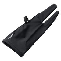 タブレット用グローブ 誤動作防止機能付 Mサイズ 2本指 ブラック TB-GV4M エレコム 1個