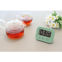 ドリテック　防水タイマー　グリーン　T-626GN　キッチンタイマー　デジタル　1個