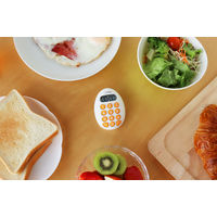 ドリテック　たまご型　10キータイマー　ホワイト　T-608WT　キッチンタイマー　デジタル　1個