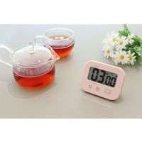 ドリテック　防水タイマー　ピンク　T-626PK　キッチンタイマー　デジタル　1個