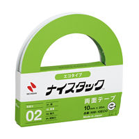 ニチバン 両面テープ ナイスタック エコタイプ 幅10mm×20m NW-10ECO 1セット（10個）