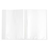 無印良品 ポリプロピレン携帯に便利なスリムクリアホルダー A4・20ポケット 1セット（1冊×2） 良品計画