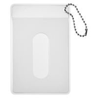 無印良品 ソフトポリプロピレンパスケース 両面タイプ 2枚用 1セット（1個×2） 良品計画