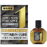スマイル40 プレミアム THE ONE クールMAX 15ml ライオン 目薬 つらい目の疲れ かすみ目【第2類医薬品】