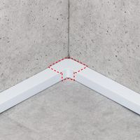 サンワサプライ 配線ダクト(平面L型・ホワイト) CA-KK40L 1個（直送品）