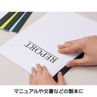 【並行輸入品】ニチバン 製本ラベル（再生紙） カットタイプ 幅35mm 黒 BKL-356 1パック（10枚入）