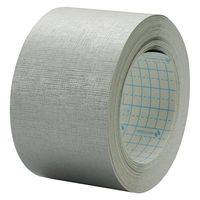 【並行輸入品】ニチバン 製本テープ（再生紙） ロールタイプ 幅50mm×10m 銀 BK-5010 1セット（1巻×5）