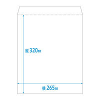 金鵄製作所 レントゲン袋(クラフト紙) 四ツ切(320x265) 100枚 44011-008 1束(100枚)（直送品）