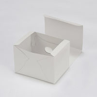 cotta 77709ケーキ箱ホワイトショートNCNo4 4580414582942 1セット(25枚入×24束 合計600枚)（直送品）