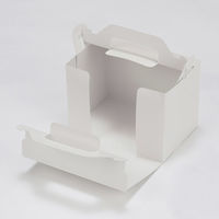 cotta 77717ケーキ箱手提サイドオープンNC3.5×5 4580414583055 1セット(25枚入×12束 合計300枚)（直送品）
