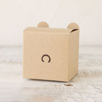 cotta 95445 どうぶつギフト箱 くま クラフト 4580414628732 1セット(20個入×25束 合計500個)（直送品）