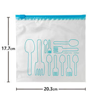 ケミカルジャパン CZSMー40 スライドジッパー食品保存袋M40枚 4991437402245 1セット(1個入×45束 合計45個)（直送品）