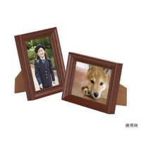 ハクバ写真産業 フォトフレーム テリア3 Lサイズ 1面 ブラウン FWTR3-BRL1 1個 62-9752-60（直送品）